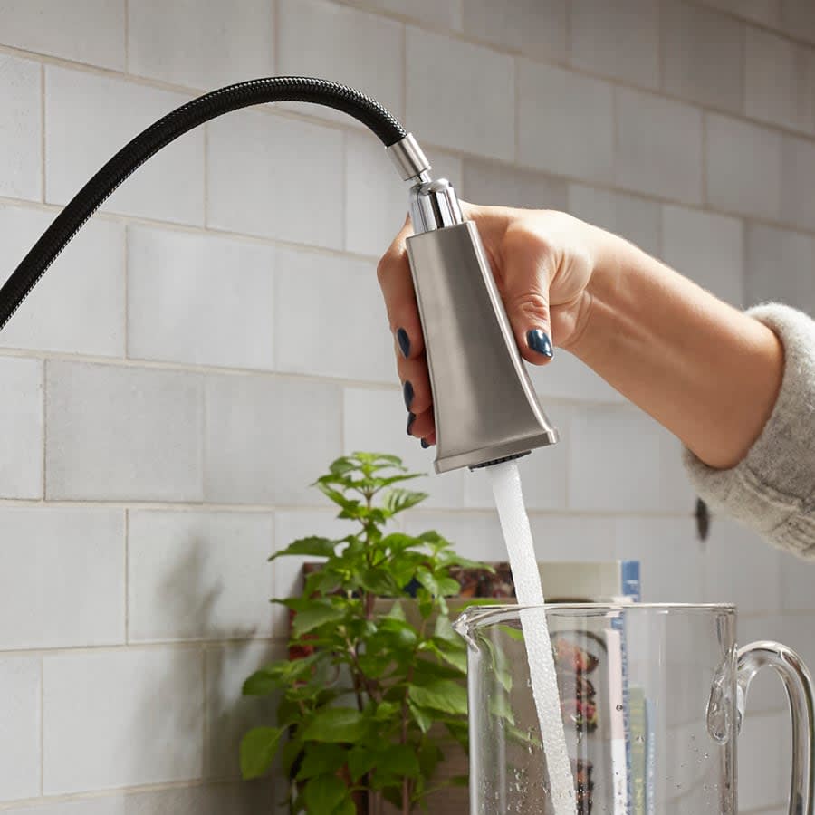 Riff 1.5 GPM Single Hole Pull Down Kitchen Faucet