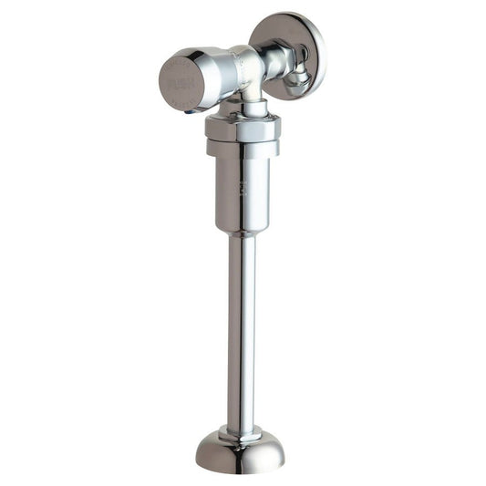 Manual Urinal Flush Valve, ADA, Polished Chrome