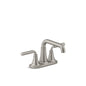Tone™ Centerset Lavatory Faucet, ADA, 2 Handle, 2-Hole, 1.2 gpm, Vibrant Brushed Nickel