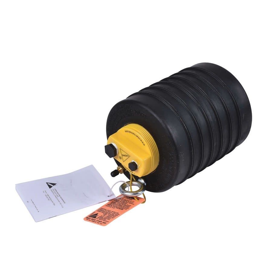Muni-Ball® Original Pneumatic Pipe Plug, 8 in, Natural Rubber