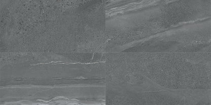 Society Union Smoke Rectangle 12X24 Polished