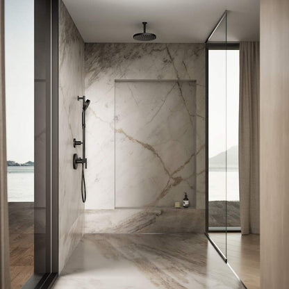 Awaken Round 10" Single Function 1.75 GPM Rainhead with MasterClean Sprayface