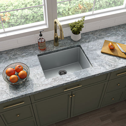 Gray Quartz Single Bowl 2418