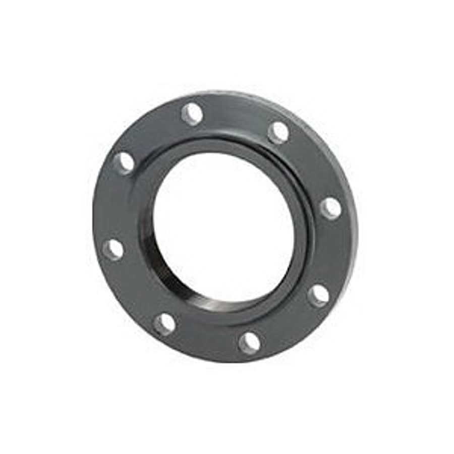 Raised Face Flange, 8 in, Slip On, 13-1/2 in OD, 8 Bolt Holes, 150 lb, Carbon Steel, Buy American