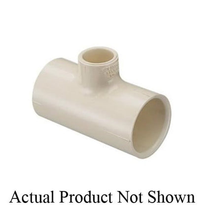 Tee, 2 x 1-1/4 in, Socket, SCH 40/STD, CPVC