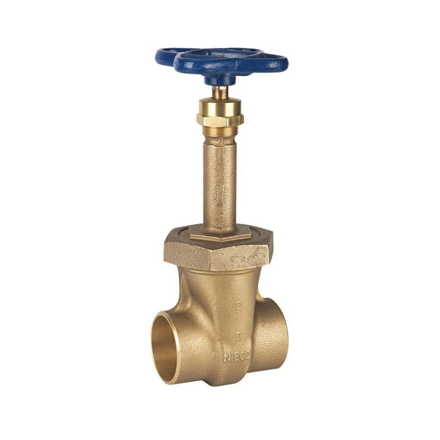 134 Rising Stem Gate Valve, 3/4 in, C, Bronze