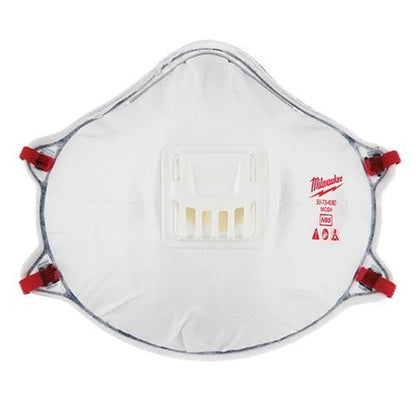 10pk N95 Valved Respirator with Gasket