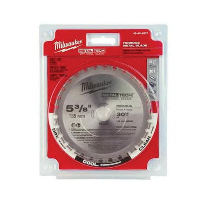 Thin Kerf Circular Saw Blade, 5-3/8 in Dia x 0.05 in THK, 20 mm Arbor, Alloy Steel Blade, 30 Teeth