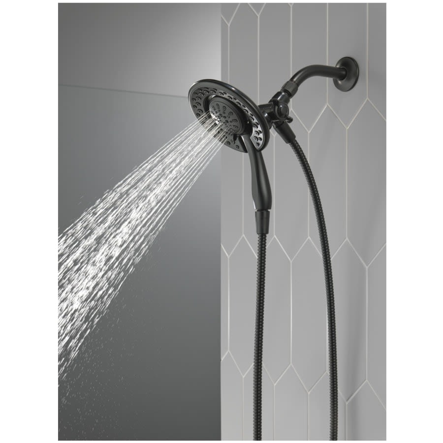 In2ition 1.75 GPM 2-in-1 Multi Function Shower Head and Hand Shower with 60" Hose - Limited Lifetime Warranty