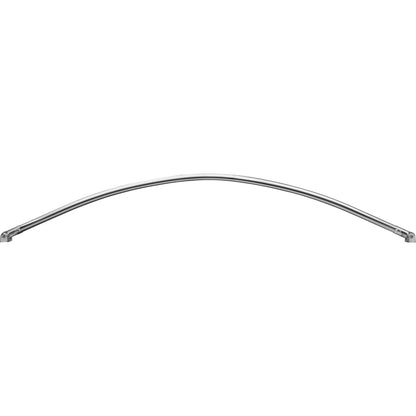 5' Stainless Steel Curved Shower Rod