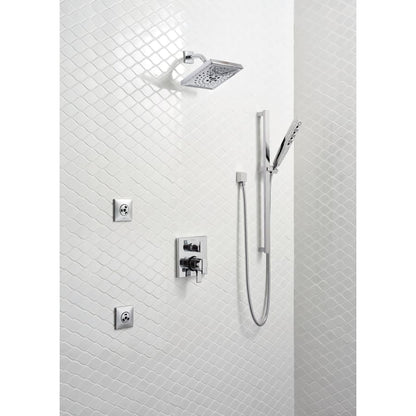 Ara 17 Series Pressure Balanced Valve Trim with Integrated Volume Control and 3 Function Diverter for Two Shower Applications - Less Rough-In