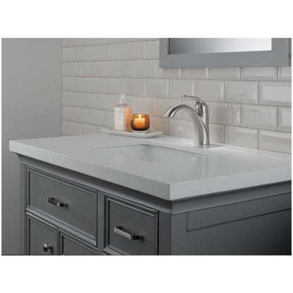 Lahara Single Hole Bathroom Faucet with Optional Base Plate - Includes Lifetime Warranty