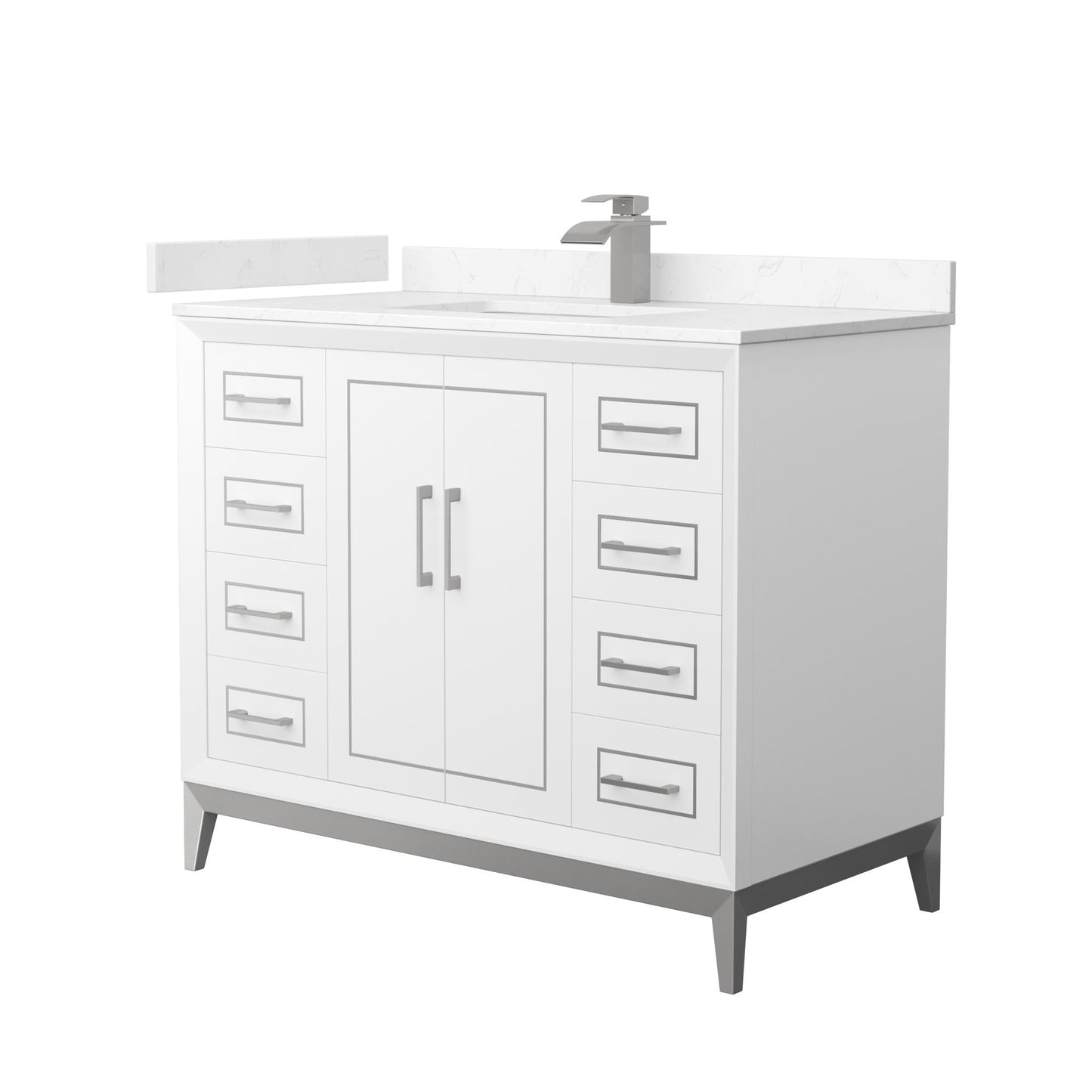 Marlena Single Bathroom Vanity - 42W x 35.25H x 22D
