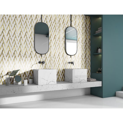 IMPULSE WHITE CHEVRON MO/1415