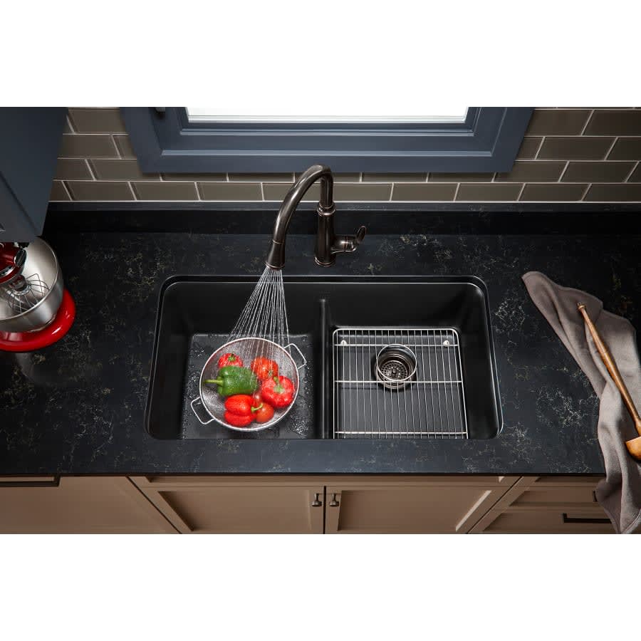 Bellera Pull-Down Kitchen Faucet with DockNetik Secure Docking System and Pull-Down 3-Function Sprayhead Featuring Sweep Spray Technology