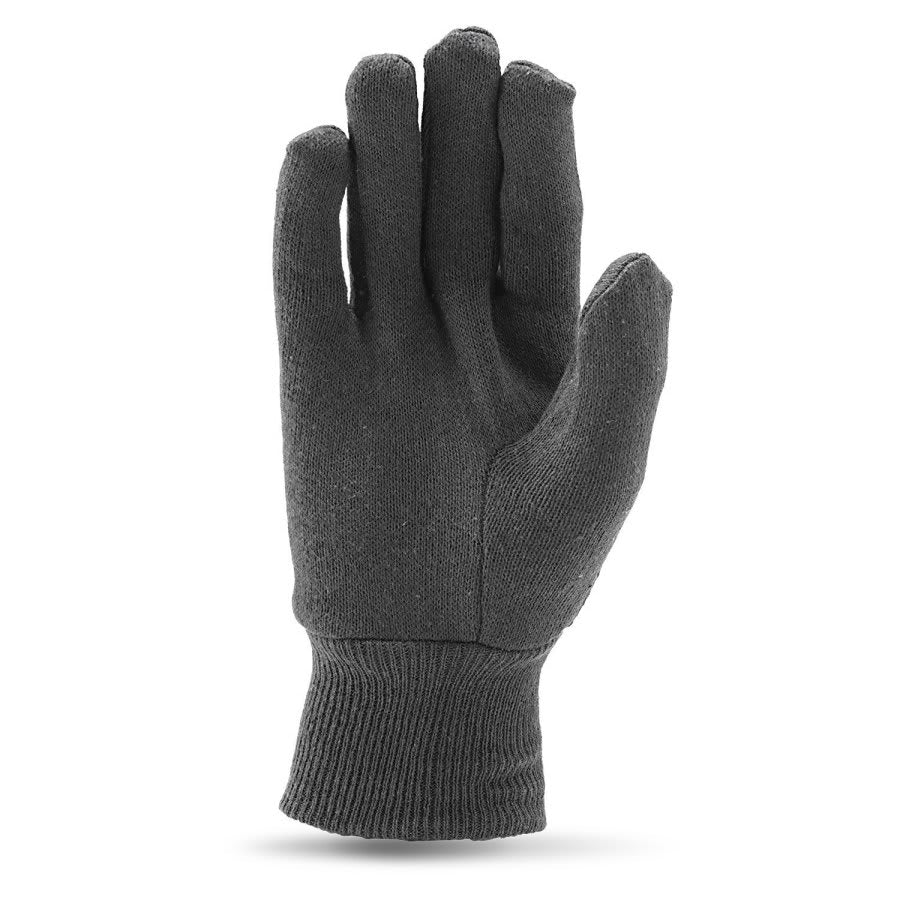 Cotton Utility Brown Knit 7 oz Glove L