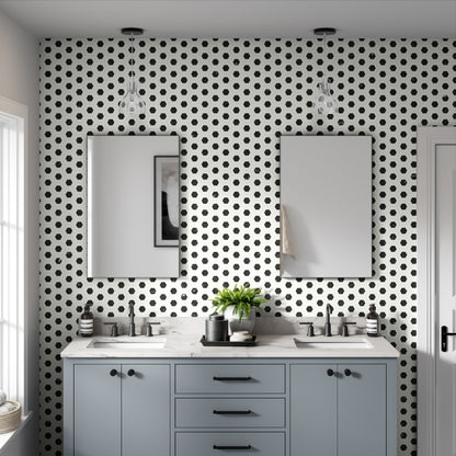 BIZOU WHITE/BLACK PL DAMASK/MO