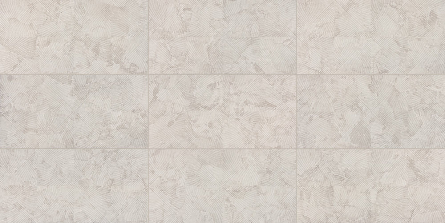 Forgehaus Beam Rectangle, Ripple 12X24 Matte