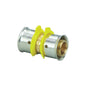 PureFlow® Reducer Coupling, 3/4 x 1 in, Press PEX, Bronze