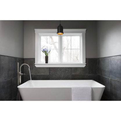 Trinsic Floor Mounted Tub Filler with Integrated Diverter and Hand Shower - Less Rough In