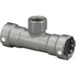Carbon Steel Tee, 1-1/4 x 1 in, Press x FNPT, Import