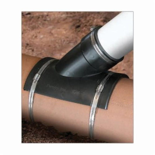 Flexible Pipe Saddle, 8 in, 6 in Clamp