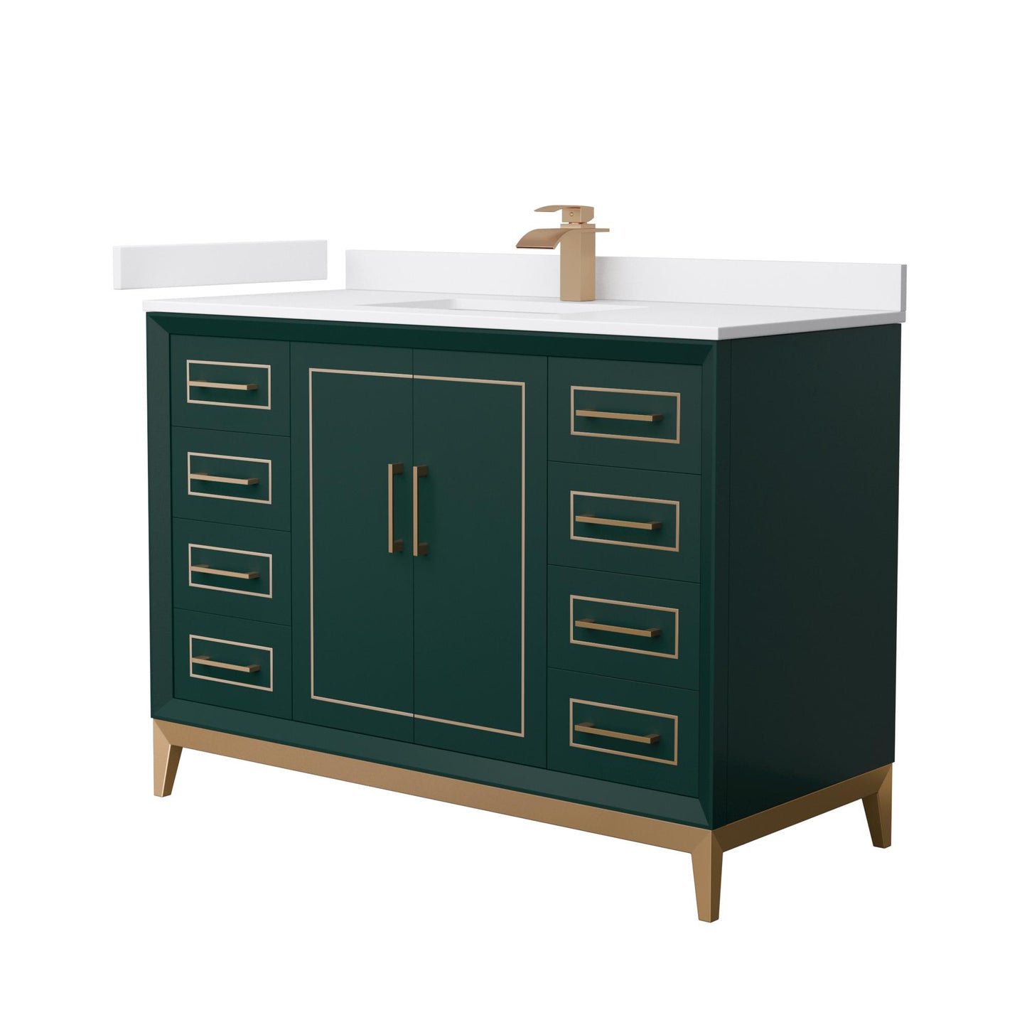 Marlena Single Bathroom Vanity - 48W x 35.25H x 22D
