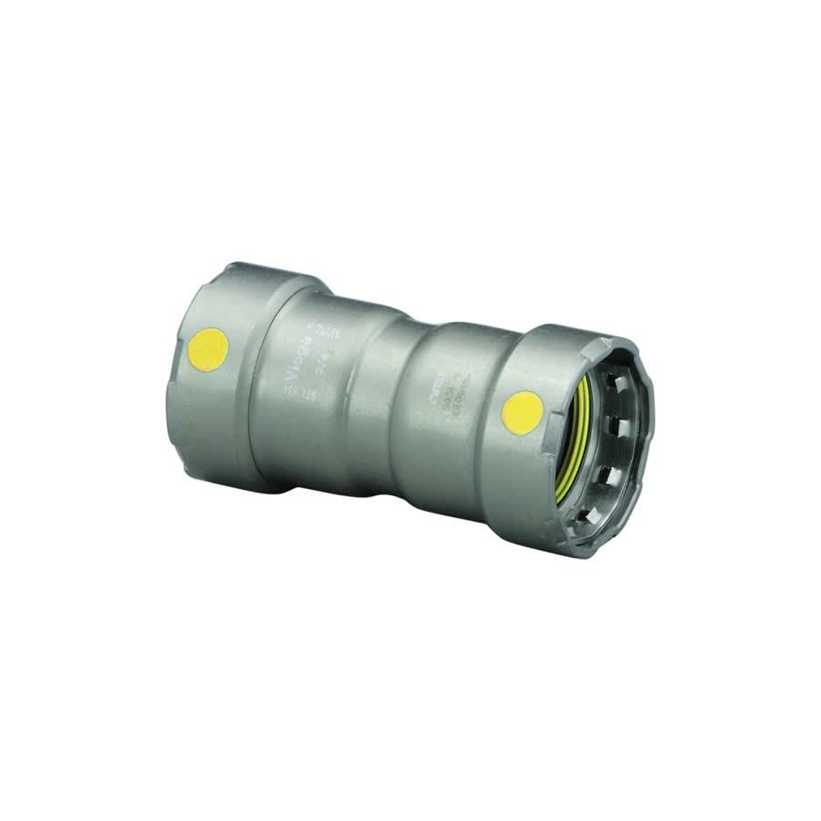 Gas Coupling, 2 in, Press, Carbon Steel