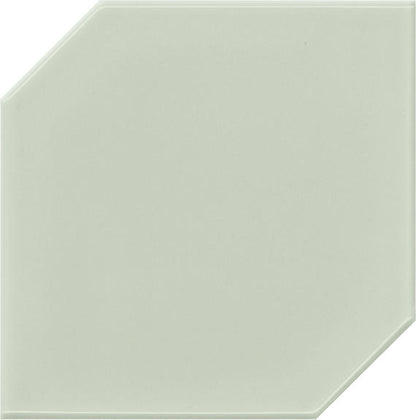 RetroSpace Remix Succulent Green Hexagon 6X6 Glossy
