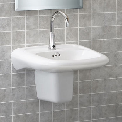 Murro Vitreous China Shroud with EverCleanÂ® for Wall-Hung Sink