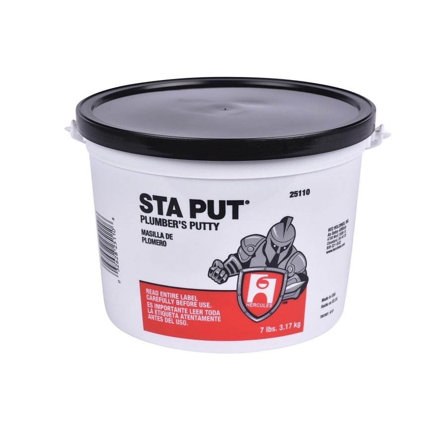 Sta Put® Plumber's Putty, 7 lb, Off-White