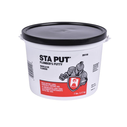 Sta Put® Plumber's Putty, 7 lb, Off-White