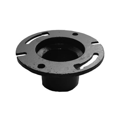 Flange, 4 x 3 in, No Hub, Cast Iron