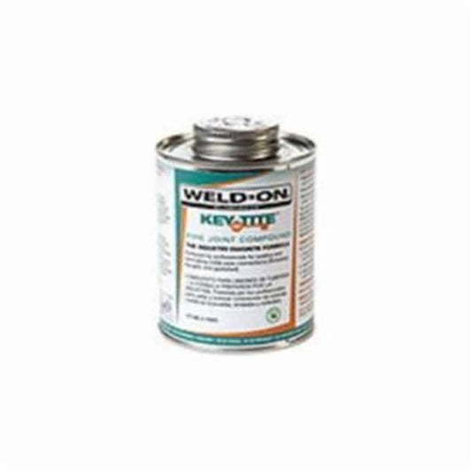 505 Key Tite™ Metal Pipe Sealant With Brush in, Cap Applicator, 1 pt Can, Dark Green