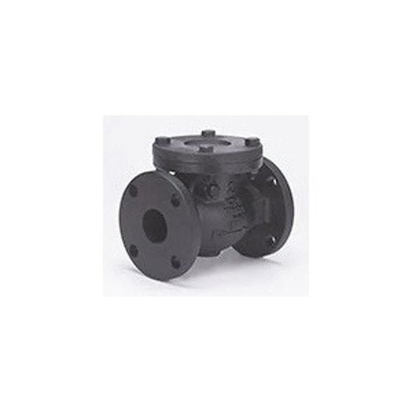 Swing Check Valve, 4 in, Flange, Cast Iron