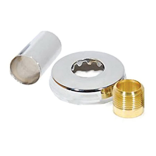 Sweat Solder Kit With Stamped Wall Flange, For Use With Flush Valve