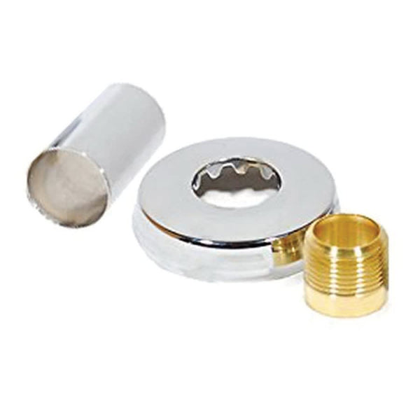 Sweat Solder Kit With Stamped Wall Flange, For Use With Flush Valve