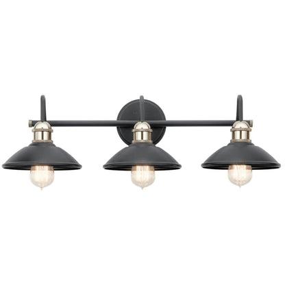 Clyde 3 Light 27" Wide Bathroom Vanity Light