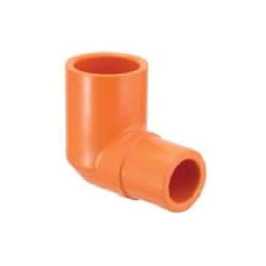 FlameGuard® 90 deg Elbow, 1 in, Spigot x Socket, CPVC