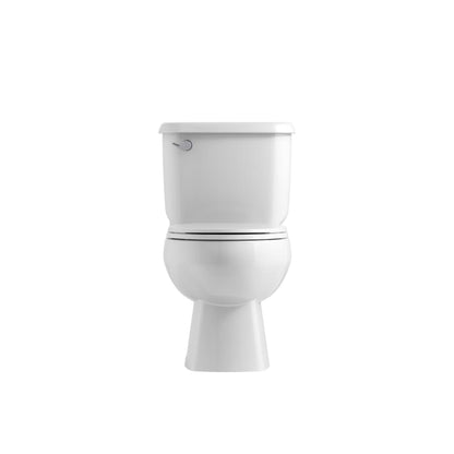 Brevia Q2 Round Closed-Front Toilet Seat with Quick-Release and Quick-Attach Hinges