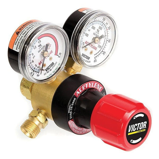 G150 1-Stage Compact Lightweight Rear Entry Regulator, Gas Service Fuel, Cylinder Regulator Supply, 1-1/2 to 1/8 in, Gauge