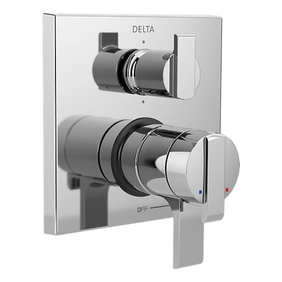 Ara 17 Series Pressure Balanced Valve Trim with Integrated Volume Control and 6 Function Diverter for Three Shower Applications - Less Rough-In