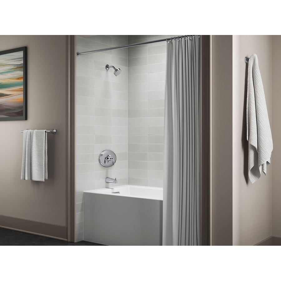 Pressure Balanced Tub & Shower Trim, Vibrant Brushed Nickel