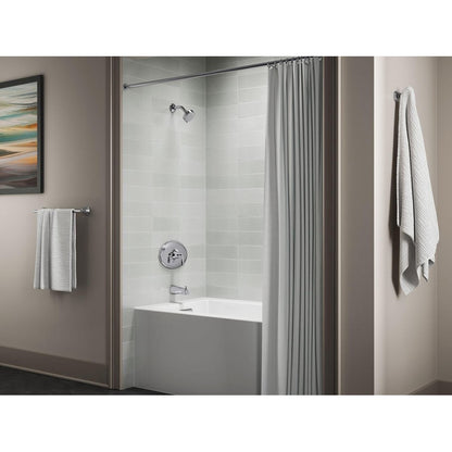 Pressure Balanced Tub & Shower Trim, Polished Chrome