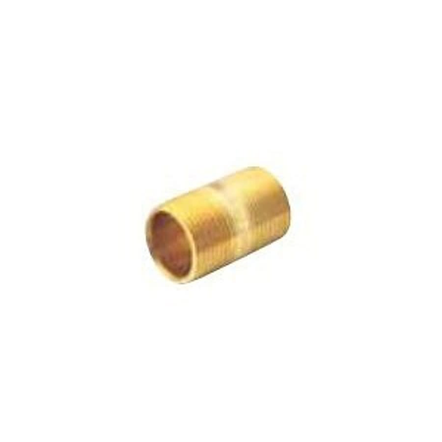 Nipple, 1-1/2 in, 6 in L, MNPT, Brass