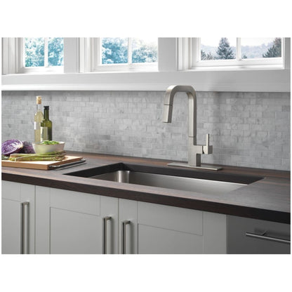 Junction 1.8 GPM Single Hole Pull Down Kitchen Faucet With MagnaTite and Touch-Clean Technology