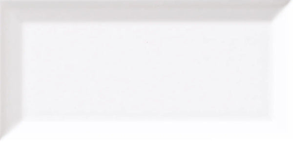 BG WHITE ICE 3X6 BEVELED
