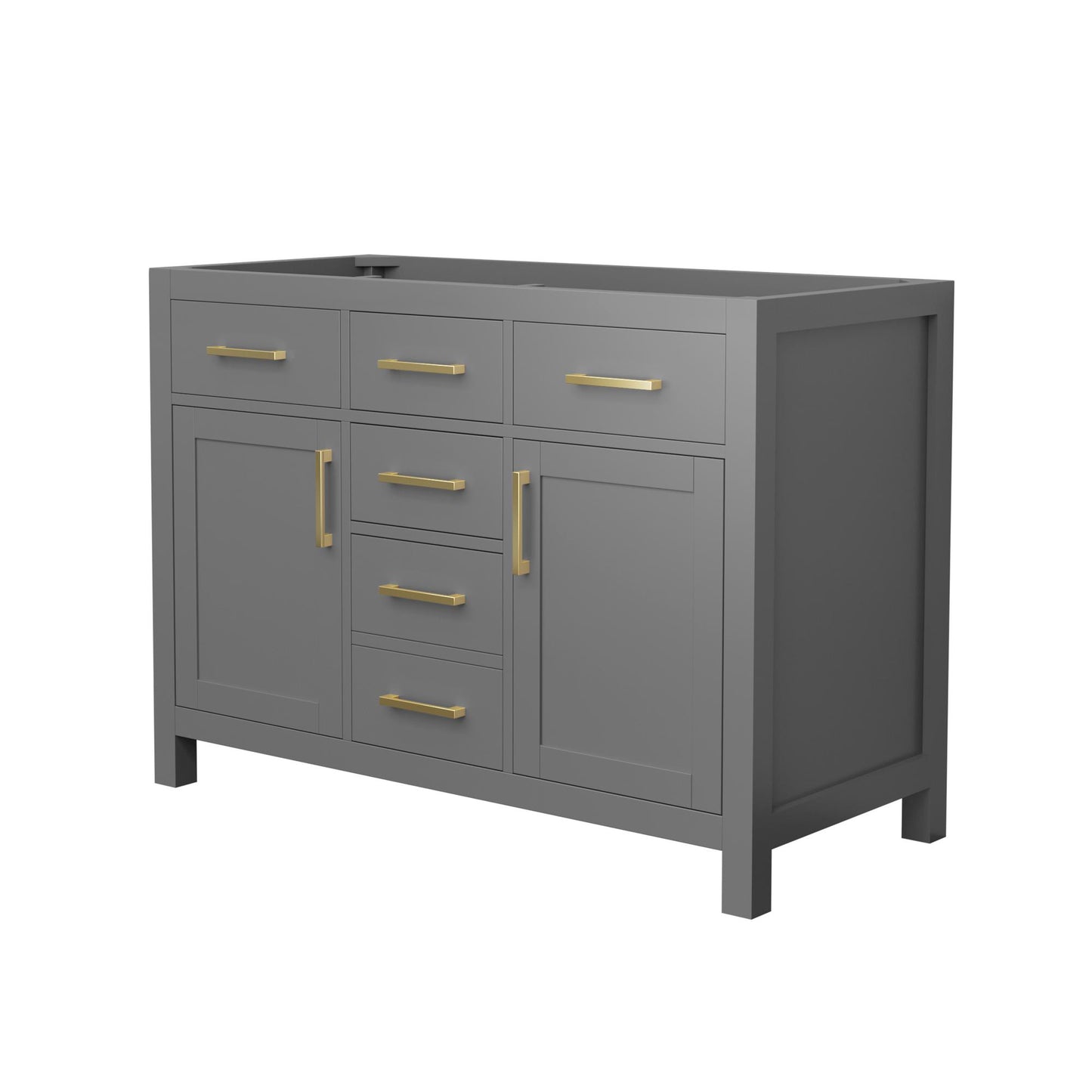 Beckett Double Bathroom Vanity - 47.25W x 34.25H x 21.5D