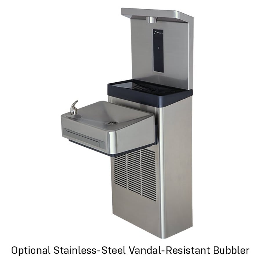 Wall-Mounted Elec Single Cooler ADA Stainless Steel With Bottle Filler