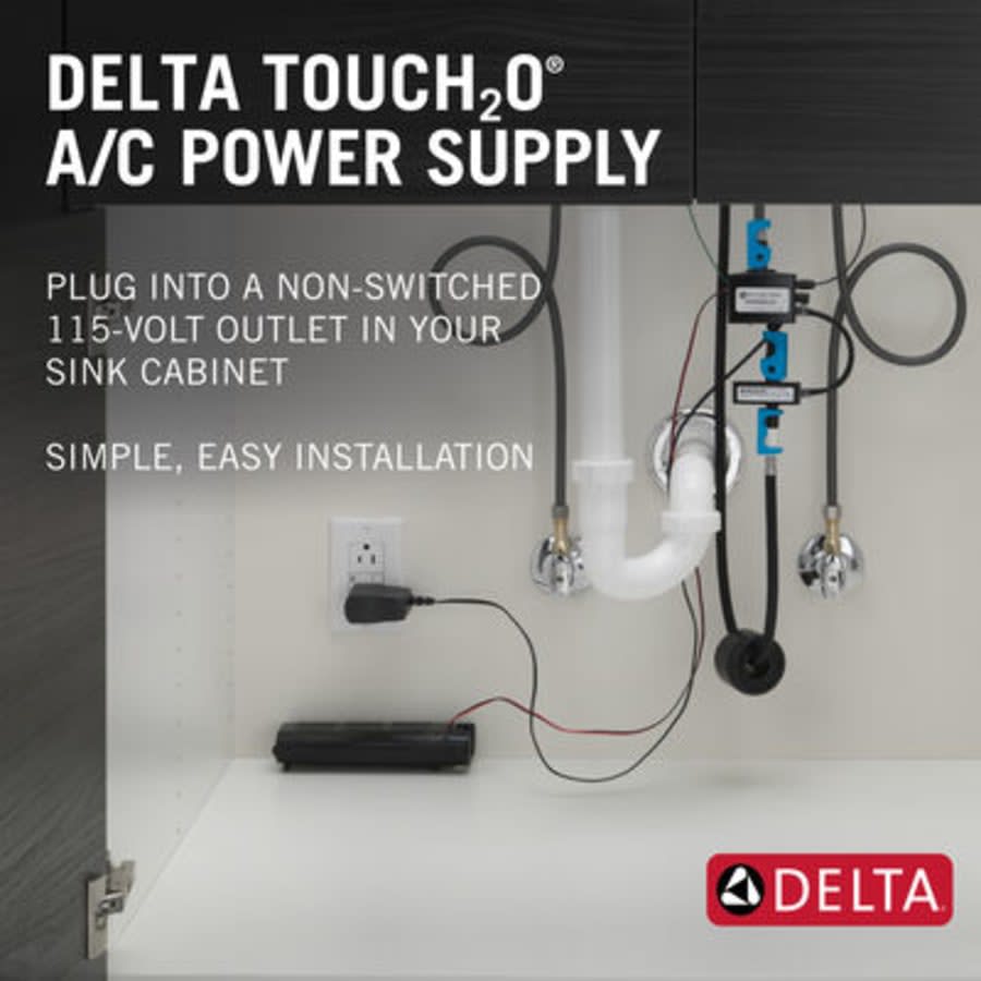 A/C Power Supply for Delta Touch2O Kitchen Faucets